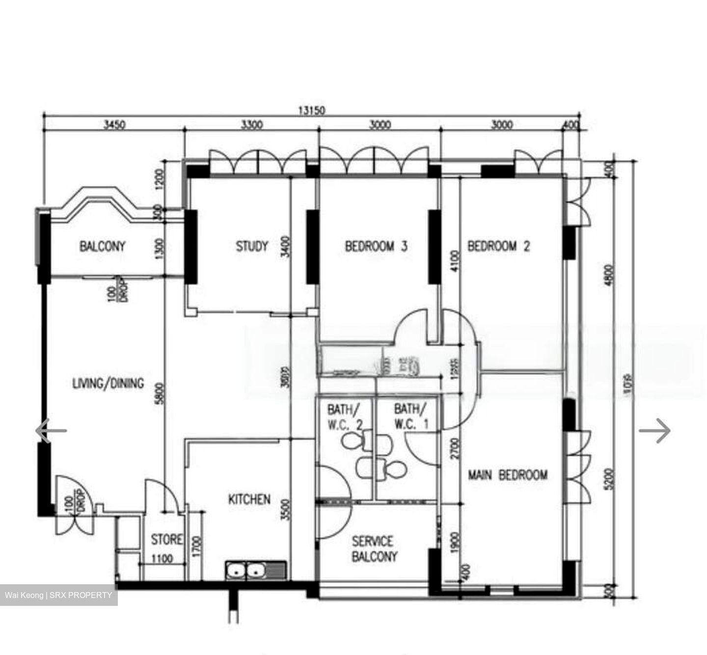 Blk 81A Lorong 4 Toa Payoh (Toa Payoh), HDB 5 Rooms #454466361
